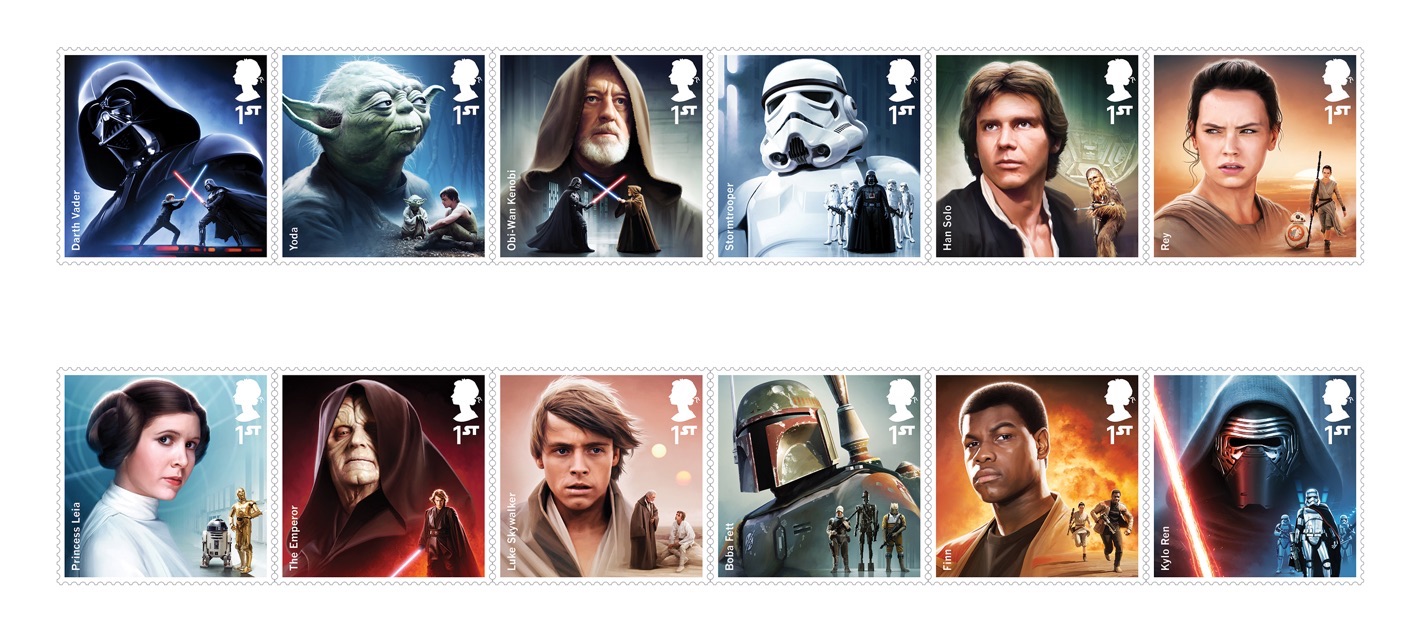 Britain to issue Star Wars stamps 