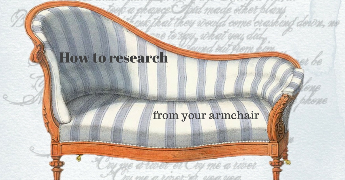How to research from your armchair