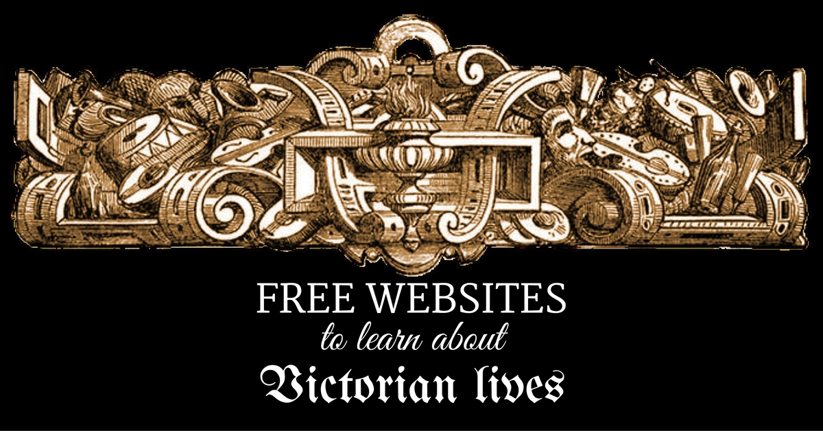 Free websites to learn about Victorian lives