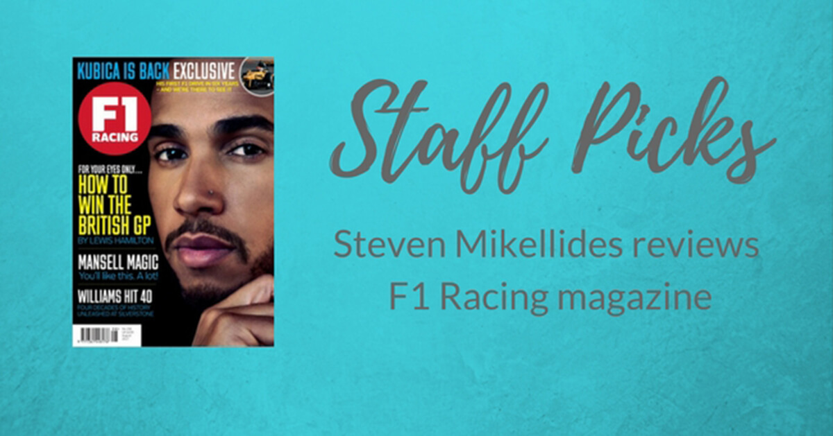 STAFF PICK: F1 Racing magazine