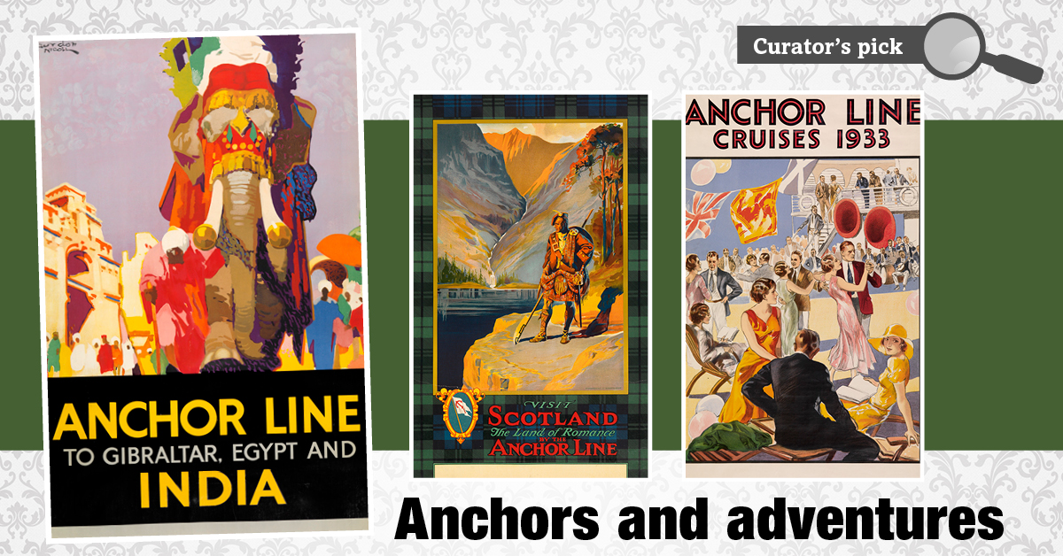 Glasgow Museums’ collection  of Anchor Line posters