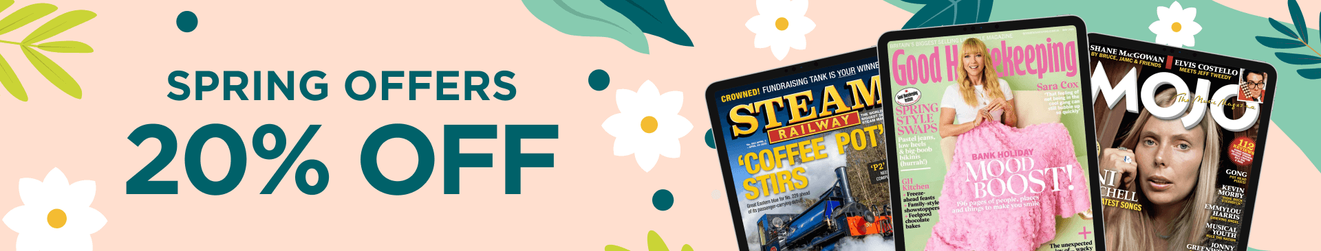 Spring Offers - 20% OFF