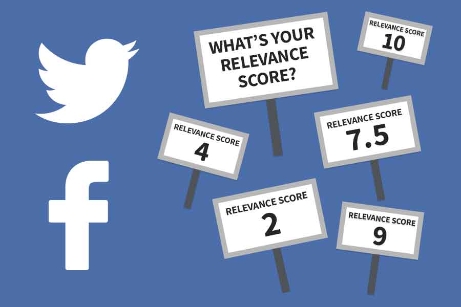 Facebook Relevance Score / Twitter Quality Score